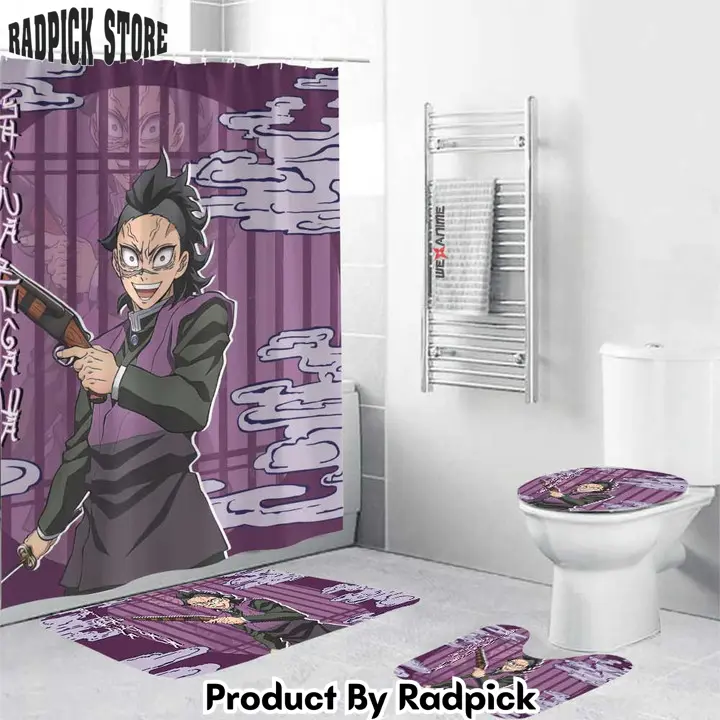 Genya shinazugawa combo bathroom set anime decor idea   rp0201626